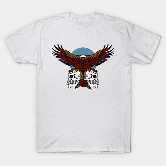 Eagle T-Shirt by polkamdesign